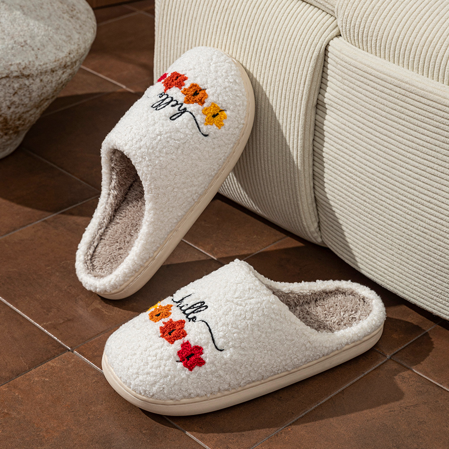 Winter Women's Slippers Indoor - Sewing House review and price