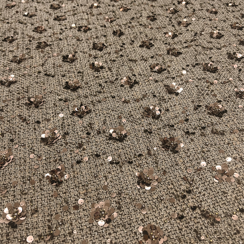 1 yard Heavy industry sequin e - Sewing Embroidery Fabric review and price