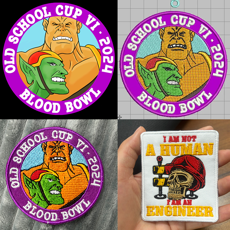 Custom Embroidered Patches for - Velcro Sew On review and price